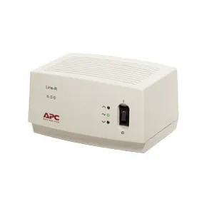 منظم جهد APC LE600I، 4 مخارج تيار متردد، 230 فولت، بيج/رمادي