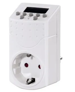 مقارنة مؤقت كهربائي Hama 69121951 {request()->input('language_config')['common']['with']} Hama Mini Timer Electric (10A, 230V, 50Hz, White)
