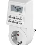 Microconnect GRUTIMER1 مؤقت كهربائي أبيض يومي/أسبوعي