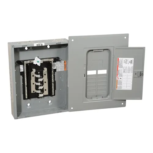 صورة Schneider Electric HOM1224L125PC لوحة توزيع كهربائية - 12 مساحة، 24 دائرة، قاطع رئيسي 125 أمبير