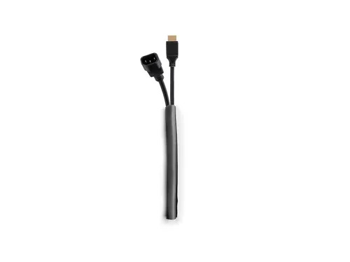 صورة Multibrackets M Universal Self-Wrapping Cable Sock, 10mm Diameter, Black, 25m Length