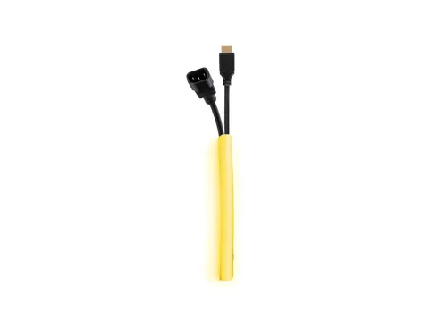 صورة Multibrackets M Universal Self-Wrapping Cable Sock, 10mm Diameter, Yellow, 25m Length