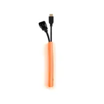 Multibrackets M Universal Self-Wrapping Cable Sock - 10mm Diameter, 25m Length, Orange