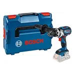 Bosch GSB 18V-110 C مثقاب صدم لاسلكي بدون فرش (18 فولت، عزم دوران 110 نيوتن متر، ظرف بدون مفتاح)