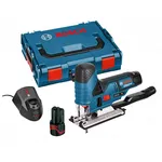 منشار طاولة لاسلكي بوش GST 12V-70 Professional، 12 فولت، 2800 SPM، 1.5 كجم