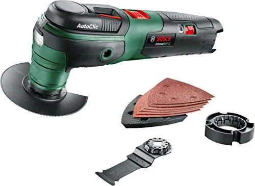 مقارنة Bosch GOP 12V-28 Professional Cordless Oscillating Multi-Tool - 12V System {request()->input('language_config')['common']['with']} Bosch UniversalMulti 12 أداة متعددة متذبذبة لاسلكية (نظام 12 فولت، الأداة فقط)