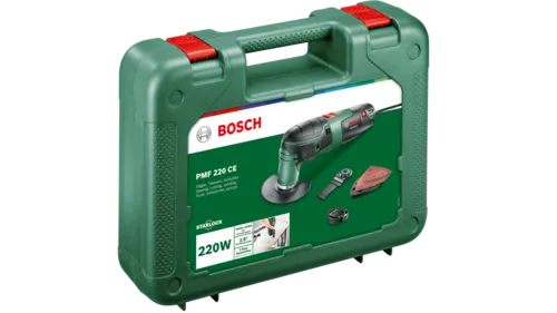 مقارنة Bosch GOP 12V-28 Professional Cordless Oscillating Multi-Tool - 12V System {request()->input('language_config')['common']['with']} Bosch PMF 220 CE 220W أداة متعددة متذبذبة مع نظام SDS