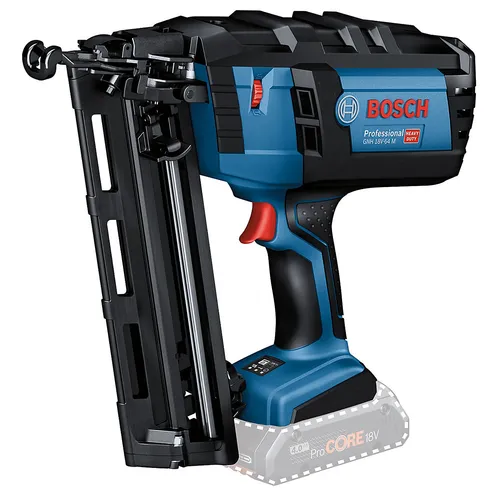 صورة Bosch GNH 18V-64 M لاسلكي مسدس مسامير/دبابيس (18 فولت، محرك بدون فرش، توافق المسامير/الدبابيس)