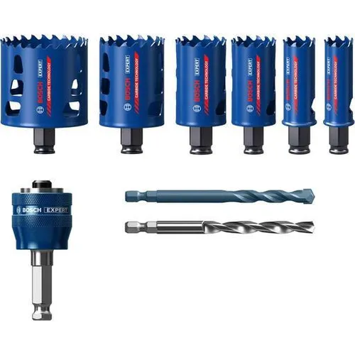 صورة طقم مثاقب ثقوب Bosch 2 608 900 446 ثنائي المعدن مكون من 6 قطع للمعادن والخشب