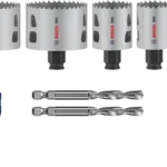 طقم ثقوب Bosch 2 608 594 191، 6 قطع، HSS ثنائي المعدن