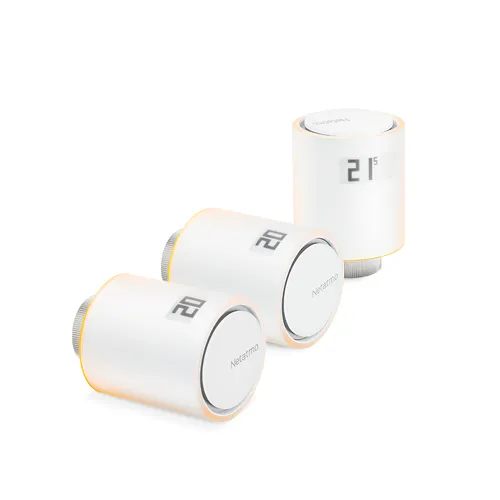 صورة Netatmo Pack: 3 صمامات مشعاع ذكية إضافية (حرارية)