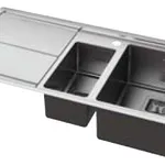 حوض مطبخ ستانلس ستيل Whirlpool FS 1051 IXL/LH
