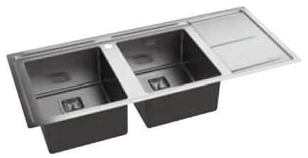 صورة Whirlpool FS 1151 IXL Stainless Steel Kitchen Sink
