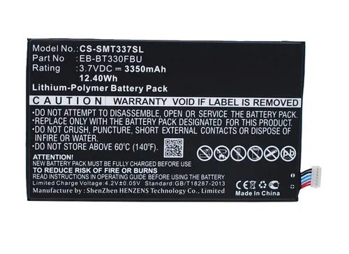 صورة بطارية CoreParts MBXTAB-BA096 قابلة لإعادة الشحن صناعية