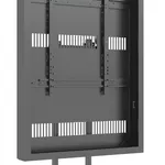 حاوية شاشة عرض أرضية مزدوجة القطب عالية السطوع Multibrackets M Pro Series 75 بوصة
