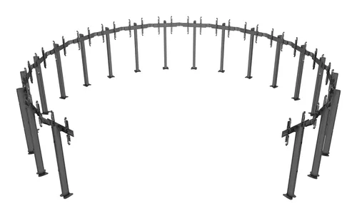 صورة Multibrackets M Pro Series MBFC20X1U حامل أرضي لشاشات الفيديو VESA 400