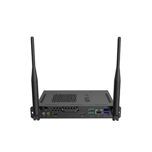 مقارنة BenQ TEY21B-i7 Integrated Display Module مع مشغل وسائط LG webOS Box لافتات رقمية