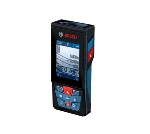 صورة Bosch 06159940CV مقياس مسافة بالليزر - مدى 100 متر، أسود/أزرق/أحمر