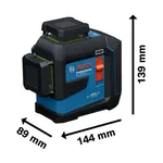 Bosch GLL 80-33 G Professional Green Beam Laser Level