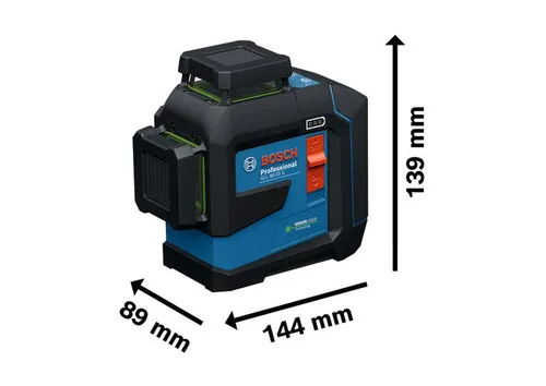 مقارنة ليزر مستوى Bosch GLL 3-80 Professional ثلاثي المستويات مع Bosch GLL 80-33 G Professional Green Beam Laser Level
