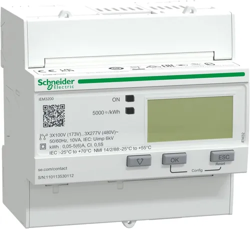 صورة Schneider Electric iEM3200 مقياس طاقة