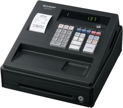 صورة Sharp XE-A137-BK آلة تسجيل نقدي إلكترونية