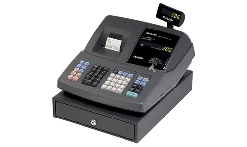 صورة Sharp XEA-206 Cash Register with LCD Display