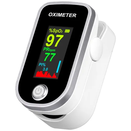 مقارنة Braun YK-81CEU Finger Pulse Oximeter مع V7 مقياس التأكسج الرقمي لنبض الإصبع - مراقبة تشبع الأكسجين في الدم