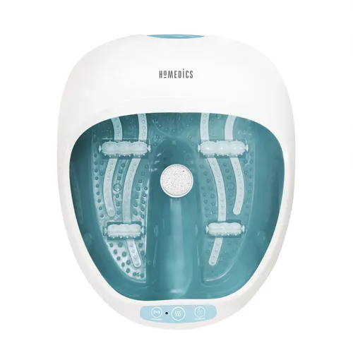 مقارنة حمام قدم بوش PMF3000 مع HoMedics FS-250-EU Footbath with Integrated Pumice Stone and Massage Rollers