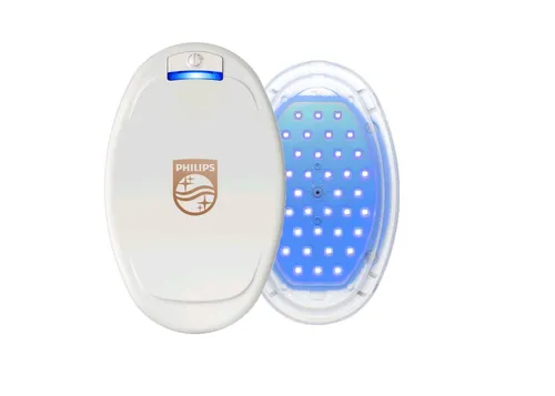 مقارنة جهاز العناية بالبشرة Philips BlueControl Advance PSK2103/10 مع جهاز فيليبس BSC301/00 لإزالة الشعر بالضوء النبضي المكثف