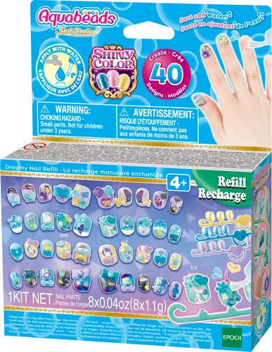 مقارنة Aquabeads Nail Studio - Kids' Craft Toy مع آکوا بیدز نظام فن الأظافر الإبداعي