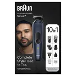 Braun Multi-Grooming Kit MGK7421 ماكينة تشذيب لاسلكية للاستخدام الرطب والجاف