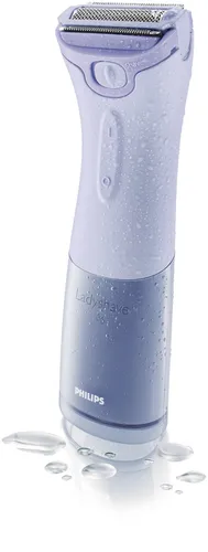 مقارنة ماكينة حلاقة كهربائية براون سيلك ابيل LS5160 سلكية للسيدات مع Philips Ladyshave Body Contour HP6319/02 Wet & Dry Electric Shaver
