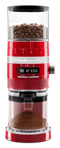 صورة KitchenAid 5KCG8433ECA 240W Red Burr Coffee Grinder