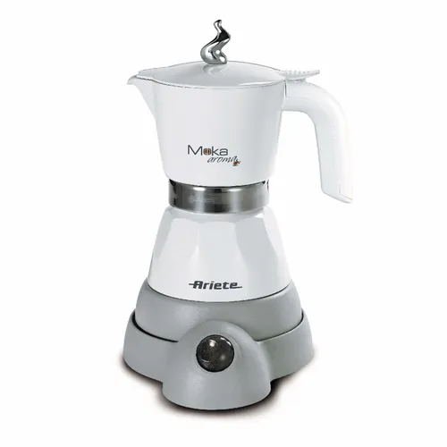 مقارنة Ariete 1344/00 ماكينة قهوة موكا كهربائية مع Ariete 1358/10 ماكينة صنع القهوة الكهربائية موكا