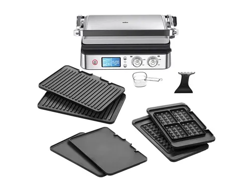 صورة Braun MultiGrill 9 CG 9047 شواية متعددة الوظائف مع 6 ألواح قابلة للتبديل