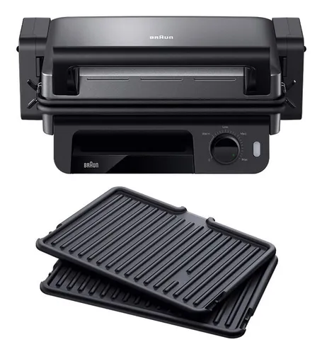 Braun MultiGrill 5 (MBG500) شواية متعددة الوظائف مع 3 مجموعات أطباق قابلة للتبديل