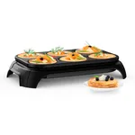 Tefal Crep'Party ECO PY55E8 صانعة الكريب (6 قطع، 1000 واط، أسود)