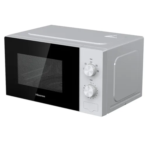 صورة فرن ميكروويف Hisense H20MOWP1UK لسطح المطبخ - سعة 20 لتر، قوة 800 واط