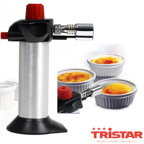 صورة Tristar YB-2611 مجموعة شعلة الطهي كريم بروليه