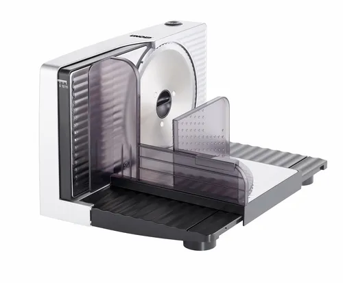 مقارنة Gorenje R902A قطاعة طعام (200 وات، شفرة 170 ملم) مع Unold Curve Silver Food Slicer (170W, 200mm Stainless Steel Blade)