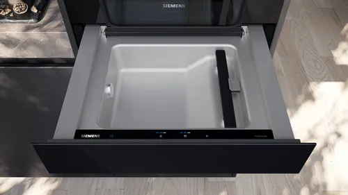 مقارنة درج تفريغ Gaggenau DVP221100 مع Siemens iQ700 BV910E1B1 درج تفريغ الهواء