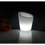 سطل ثلج إلكتروني LED تكلي