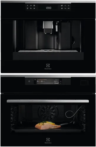 صورة فرن بخار Electrolux KVBAS21WX - كونفكشن، بخار كامل، طهي مدمج