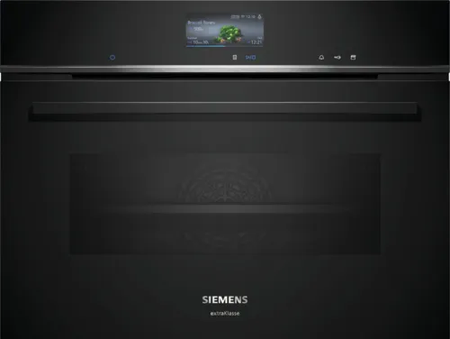 صورة فرن بخار مدمج سيمنز iQ700 CS736GCB1F 60 سم بتقنية FullSteam