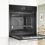 فرن بخار مدمج بوش Serie 8 HSG738DB1 60 سم مع وظيفة FullSteam