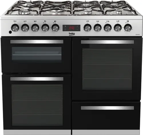 صورة Beko KDVF100X 100cm فرن مزدوج غاز
