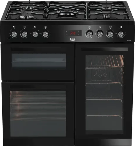 صورة Beko KDVF90K 90cm Dual Oven Gas Cooker