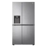 ثلاجة فريزر LG NatureFRESH GSLD81PZRD ستايل أمريكي، فولاذ لامع، تصنيف D