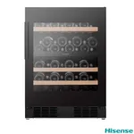 ثلاجة نبيذ قائمة بذاتها Hisense RW3N122GSLF بسعة 122 زجاجة